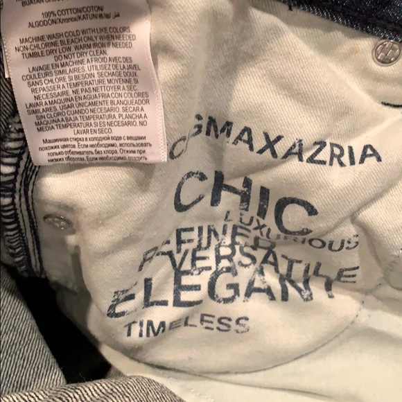 BCBG Billie paint splattered Jean size 26 - Picture 7 of 8